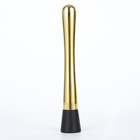 Moulin à cocktail de luxe en acier inoxydable, outil de bar réutilisable, diamètre 5-10 cm