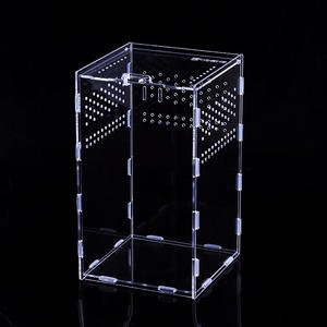 Caja de Cría de Acrílico para Reptiles, Insectos, Mantis, Arañas, Grillos, <span class=keywords><strong>Tarántulas</strong></span> - Product Image 1