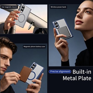 เคสโทรศัพท์แบบแม่เหล็กด้าน โปร่งแสง สำหรับ Samsung Z Fold 8 Ultra 4 5 6 7 พร้อมฟิล์มกันรอยหน้าจอ ป้องกันการกระแทก - Product Image 4