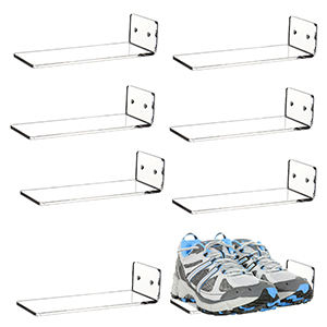 <b>Clear</b> Acrylic <b>Shoe</b> Display Stand <b>Shoe</b> Risers High Heels Display Risers for Display Only - Product Image 6