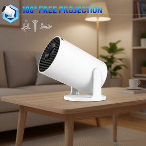 Projecteur portable Android11 Smart LED LCD 1080P HY300 Pro avec WiFi6, batterie intégrée, 170 lumens pour home cinéma - Product Image 3