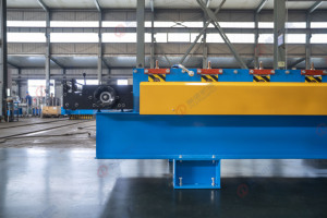 Thùng sóng tấm kim loại cuộn tạo thành máy thép Thùng sóng mái tấm máy dây chuyền sản xuất - Product Image 6