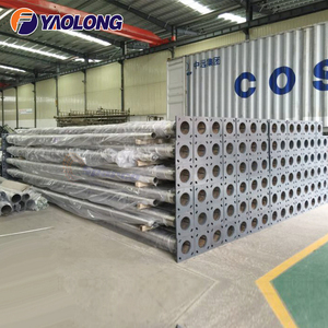 Thiết kế mới năng lượng mặt trời <span class=keywords><strong>LED</strong></span> 8M Nhôm & thép không gỉ bền Đèn sân vườn cực ánh sáng đường phố cực 10 năm bảo hành cho cảnh quan - Product Image 6