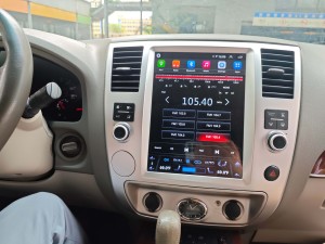 สำหรับ Infiniti QX56 ปี 2008-2011 หน้าจอแอนดรอยด์แนวตั้งขนาด 12.1 นิ้ว ชุดหัวหน้าจอพร้อมระบบนำทาง GPS, CarPlay, Android Auto และชุดติดตั้งบนแผงหน้าปัด - Product Image 4