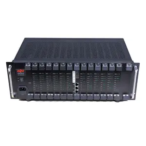 NC-MG930 Sistem Telepon Digital PABX dengan 192 Port FXS VoIP Gateway