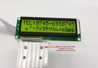 1602B 16X2 Modul Tampilan LCD Karakter 122*44Mm Layar LCD STN Pengendali SPLC780D 5V 1602 Modul LCD untuk Detektor Instrumen