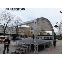 Système d'éclairage en treillis d'aluminium durable personnalisé avec emballage sur palette pour les événements, les concerts et les salons professionnels