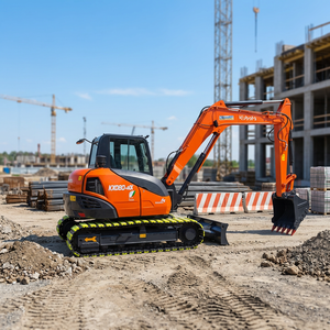 Mini-excavatrice d'occasion de marque supérieure Kx080-4, mini-pelle d'occasion de petite taille de marque supérieure Kx080-4 de bonne qualité - Product Image 1