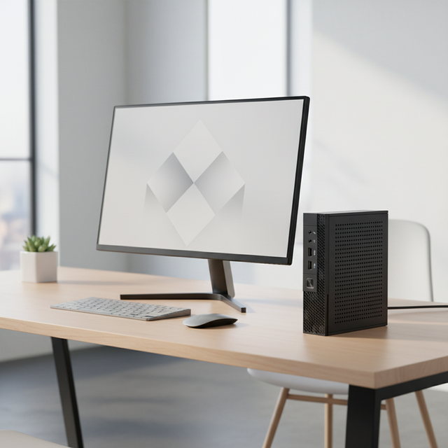 Classic Desktop Business Mini PC 6th Gen I5/I7 8GB DDR4 256GB SSD Win10 Pro Office New Brand Intel UHD Graphics 1-Year Warranty