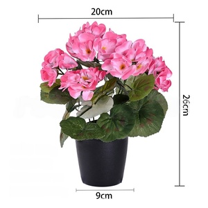 Künstliche Blumen im Topf Umweltfreundliche Langlebige Realistische Dekorative Pflanzen für Haus Garten Innen- und Außenbereich Hochzeit Ostern Zuhause - Product Image 1