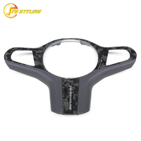 Garniture de volant en fibre de carbone sèche pour G30 G14 G15 G16 G29 Z4 X3 G01 X4 G02 G32 2020-22, couvercle central de volant intérieur, amélioration automobile