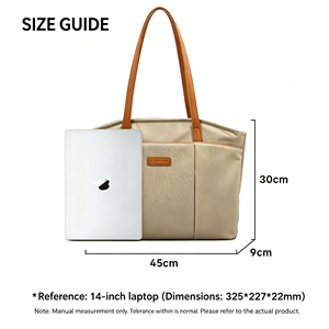 Borsa da Ufficio in Tessuto Oxford con Tasca per Computer, Borsa a Tracolla da Donna per Affari, Vendita all'Ingrosso - Product Image 3