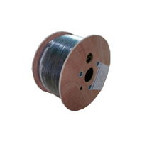Cable de acero GJYXCH fibra óptica FTTH para exteriores 1 núcleo 2/4/6 g652d g657a Cable de caída de fibra FTTH de raya LSZH de modo único