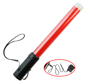 Bâtons de signalisation LED de 36 cm pour le guidage du stationnement en extérieur, la sécurité publique et la direction du <span class=keywords><strong>trafic</strong></span>, avec lampe torche intégrée - Product Image 2