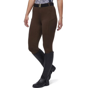 Leggings d'équitation professionnels pour femmes, avec grip en silicone aux genoux, respirants et extensibles, pantalons d'équitation - Product Image 1