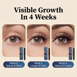 Suero para el Crecimiento de Pestañas FITN, Marca Privada OEM, Logotipo Personalizado, 5 ml, Péptido, Biotina, Suero Vegano para Pestañas, Proveedor Mayorista, MOQ Bajo Disponible - Product Image 4