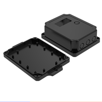 Boîtier en plastique étanche IP65 pour extérieur avec fenêtre LCD, boîtier de capteur en plastique étanche