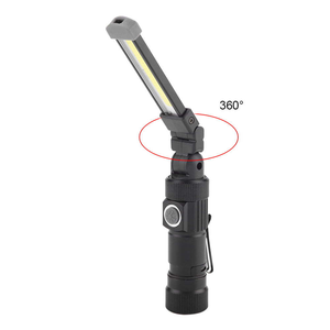 Portable <b>LED</b> Work <b>Light</b>, 360. Rotatable Foldable COB Flashlight, Rechargeable Magnetic Emergency <b>Light</b> for Camping FX-W552 FX-W5 - Product Image 3