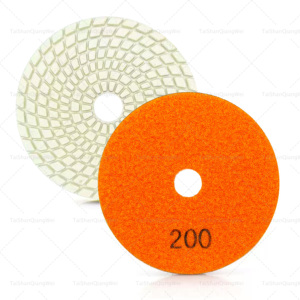 4 pouces Grain 500 10 Pièces Diamant Polissage Ponçage Plaquettes Disques <span class=keywords><strong>pour</strong></span> le Béton De Granit <span class=keywords><strong>Pierre</strong></span> Marbre - Product Image 6