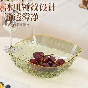 Fruit Platter Water Texture Thickened Eco Friendly For Home Living Room Coffee Table Luxury Retro Style - Product Image 4