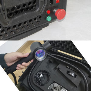 Portable 100w/300w/500w Pulse Laser Cleaner Machine for Rust & <b>Oil</b> Paint <b>Removal</b> on Metal Stone & Aluminum in Industry - Product Image 4
