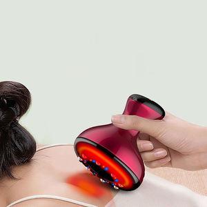 Aspiradora eléctrica con luz roja, cuerpo de ventosas calentadas, herramientas Gua Sha, dispositivo de terapia de ventosas eléctricas, masajeador de terapia de ventosas inteligente - Product Image 1