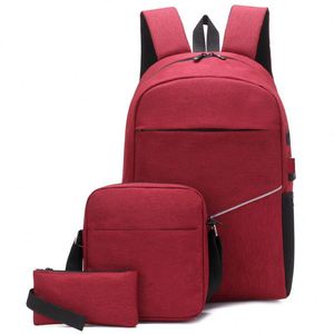 BSCI Factory OEM ODM Custom Logo Fashion Waterproof Nylon <b>Back</b> <b>Pack</b> 3 Sets School Girls <b>Boys</b> Backpacks Students Laptop Bag - Product Image 3