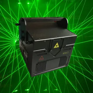 Festival Party Stage Lights 3W Animation 40Kpps RGB Laser Light Scanner DJ Beam Lighting Show Laser Projector Lamp