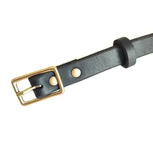 Collares para Perros Ajustables de Cuero Vacuno Genuino y Duradero, Collar Trenzado Suave para Mascotas, para Perros Medianos y Grandes - Product Image 6