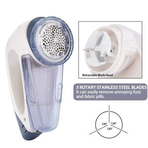 Adjustable Electric Lint Remover Stainless Steel Blades <b>Bobble</b> Remover Safe Fabric Shaver - Product Image 2