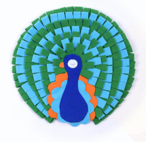 แผ่นรองดมกลิ่นรูปสัตว์การ์ตูนสำหรับสุนัข แผ่นฝึกดมกลิ่นสำหรับสุนัข แผ่นฝึกหาอาหารสำหรับสุนัข - Product Image 3