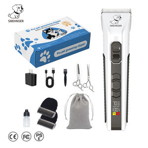 Cortadora <span class=keywords><strong>de</strong></span> Pelo Eléctrica Inalámbrica Portátil, Silenciosa e Indolora, con Cuchillas <span class=keywords><strong>de</strong></span> Cerámica para Perros y Gatos, Personalizada por el Fabricante OEM - Product Image 1