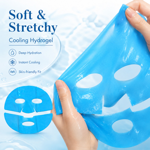 Maschera in Cristallo da 30g con Design Divisibile, Adatta per Tutto il Viso, Idratazione Profonda, Maschera al Collagene - Product Image 1
