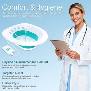 Bain de siège électrique NZMAN pour soins post-partum, kit de bain de siège à rinçage automatique pour femmes, bain de siège universel pour hémorroïdes - Product Image 3