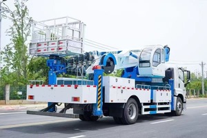 Plataforma de Trabajo Aérea, Camión con Plataforma Elevadora de Brazo Reforzado para Aplicaciones Industriales - Product Image 3