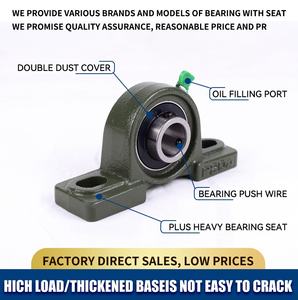 Опорный подшипник UCP204 UCP205 UCP206 UCP210 UCP211 UCP212 наружные подшипники - Product Image 2