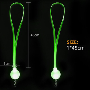 Thêm dài thoải mái đôi Clip ID dây buộc polyester satin Nylon-Led dây buộc với độ bền Thêm - Product Image 1