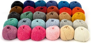 35 colori all'ingrosso 70% <span class=keywords><strong>lana</strong></span> 30% cashmere morbida <span class=keywords><strong>lana</strong></span> Alpaca per maglieria e uncinetto in ingombrante e DK per maglione lavorato a mano - Product Image 2