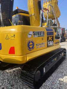 Excavadora KOMATSU PC130 de 13 toneladas, 95% Nueva, Original, con EPA y CE, Usada en Agricultura, Excavadora de 13 toneladas, Komatsu 130, Excavadora Grande - Product Image 4