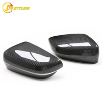 Coque de rétroviseur en fibre de carbone sèche RHD/LHD pour BMW G20 G30 G14 G15 G16 G22 G23 G26 G11 G12 G32, revêtement de rétroviseur en carbone véritable
