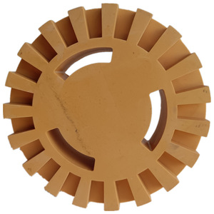 4 Inch Rubber <b>Grinding</b> <b>Wheel</b> 20 Mm Inner Diameter For Auto Repair And Household Use - Product Image 3
