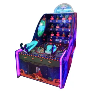 Hotselling indoor sports amusement park sports coin operated arcade Star Trek children's ball shooting game machine for sale