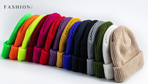 2025 femmes doux <span class=keywords><strong>cachemire</strong></span> nouveau chapeau chaud pour les femmes à la mode Style coréen décontracté tricoté <span class=keywords><strong>bonnet</strong></span> en laine ample automne hiver - Product Image 2