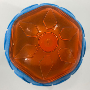 Yüksek kaliteli köpük Tpr + Tpr malzemesi interaktif tedavi oyuncak köpek topu çiğnemek oyuncak ışık ile - Product Image 3