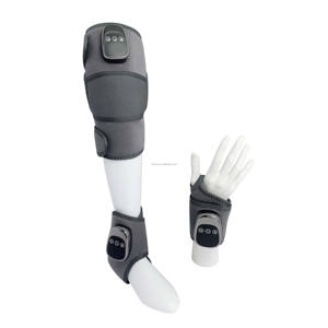 Joelho/pulso/tornozelo massageador com calor e compressão atualizado 5 níveis de aquecimento e 3 pressionando níveis e 3 níveis de vibração - Product Image 1