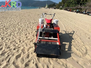 เครื่องทำความสะอาดชายหาดแบบเดินตาม ระดับส่งออก ใช้พลังงานเชื้อเพลิง สำหรับการดูแลรักษาชายหาดและพื้นที่สระว่ายน้ำ - Product Image 5