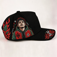 Casquette de baseball en daim à visière incurvée avec broderie 3D et doublure en satin, de haute qualité, vente en gros d'usine, pour hommes