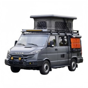 1veco Overland <span class=keywords><strong>Camper</strong></span>, <span class=keywords><strong>Camper</strong></span> Van con Techo Elevable, <span class=keywords><strong>Camper</strong></span> Van Todoterreno Ligero, <span class=keywords><strong>Camper</strong></span> Van con Tracción Trasera, Resistente y Práctico, <span class=keywords><strong>Camper</strong></span> Van Fácil de Guardar en Garaje - Product Image 1
