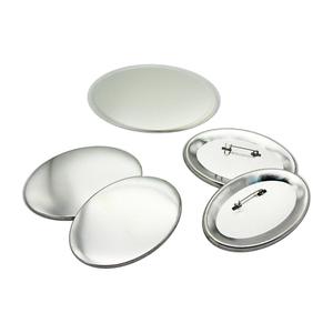 Kim Loại <span class=keywords><strong>pin</strong></span> Insignia 60x90 mét hình bầu dục nút <span class=keywords><strong>pin</strong></span> Phù Hiệu bộ phận - Product Image 3