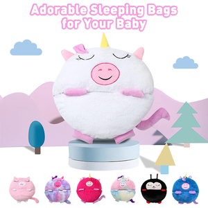 Natuare – sac de couchage blanc pas cher pour bébé, sac de couchage chaud matelassé avec oreiller pour enfants - Product Image 4